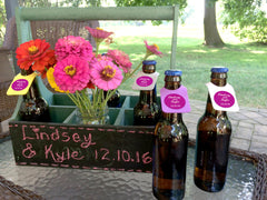 Bottle ID Tags Personalized 250 Qty