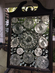 Glass Art Mirror Federal Style